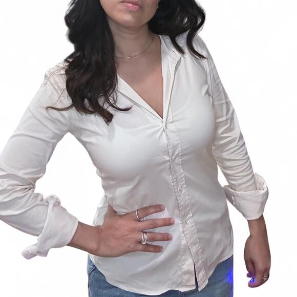 Light Pink Theory long sleeve button up , style ‘ Ivy ‘ - Picture 8 of 8